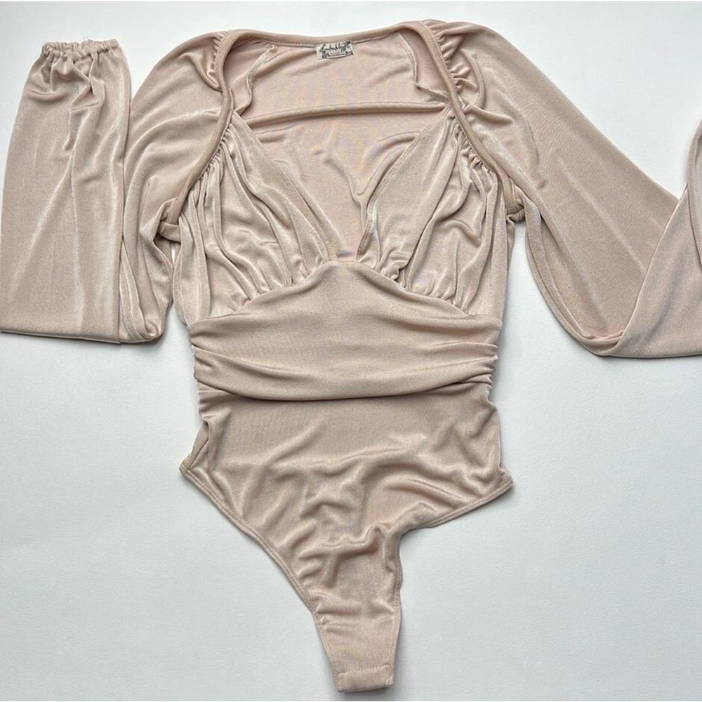 Intimately Free People “In Your Arms” Bodysuit – Blossom Pink (Size S) - Picture 2 of 7